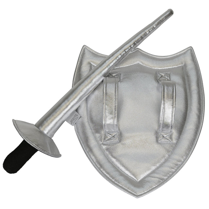 by Astrup Knight Silver Fabric Dress Up - Shield & Lance