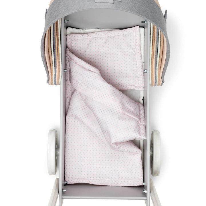 Skrållan - Doll Bedding Set with Mattress for Pram