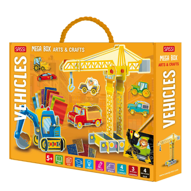 Sassi Arts & Crafts - Mega Vehicles