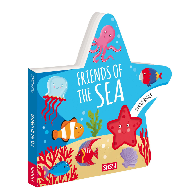Sassi Shaped Board Book -  Friends of the Sea