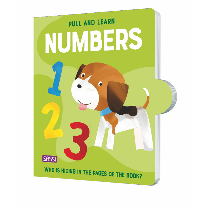 Sassi Pull and Play Book - Numbers