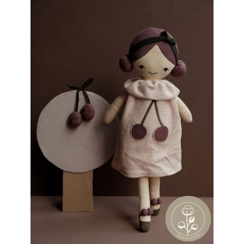 Fabelab - Fab Friends Doll - Cherry Pie, 40 cm Default Title