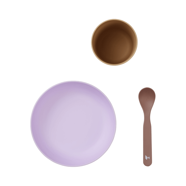 Fabelab - PLA Baby's First Meal Set - Lilac mix, 13.5 cm Default Title