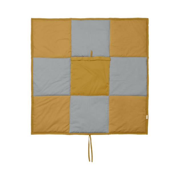 Fabelab - Tic Tac Toe Blanket Game and 6 bean bags, 96 cm Default Title