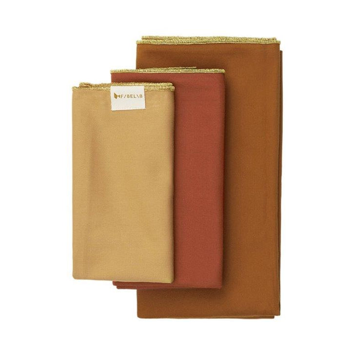 Fabric Gift Wrap - 3 pack - Spice