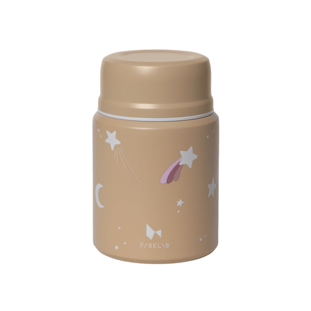 Fabelab - Thermo Food Jar - Shooting Star - Caramel