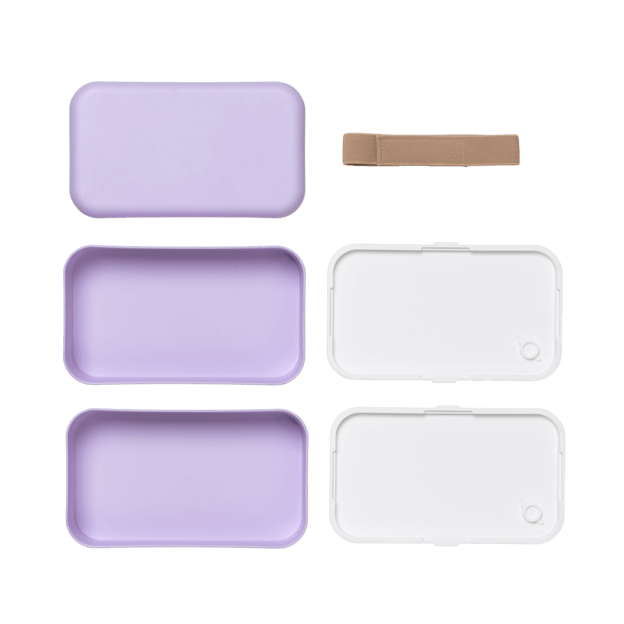 Fabelab - PLA Lunchbox 2 layer - Lilac, 18.7 cm Default Title