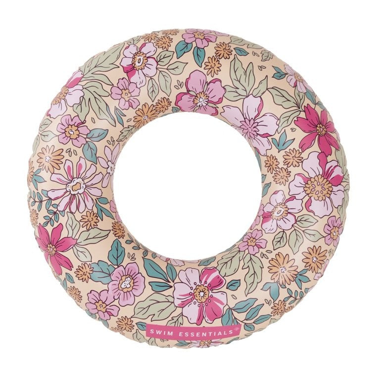 Swim Essentials Inflatable Swim Ring - Blossom, 55 cm