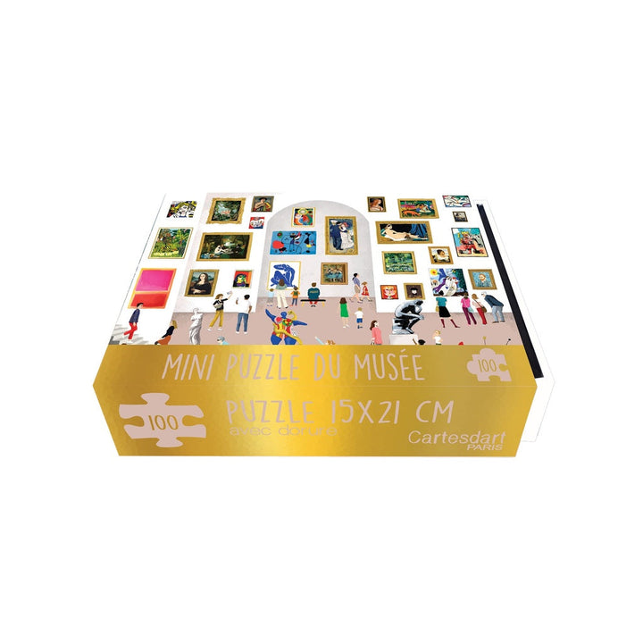 Cartesdart Mini Puzzle Box, At the Museum, 100 pcs