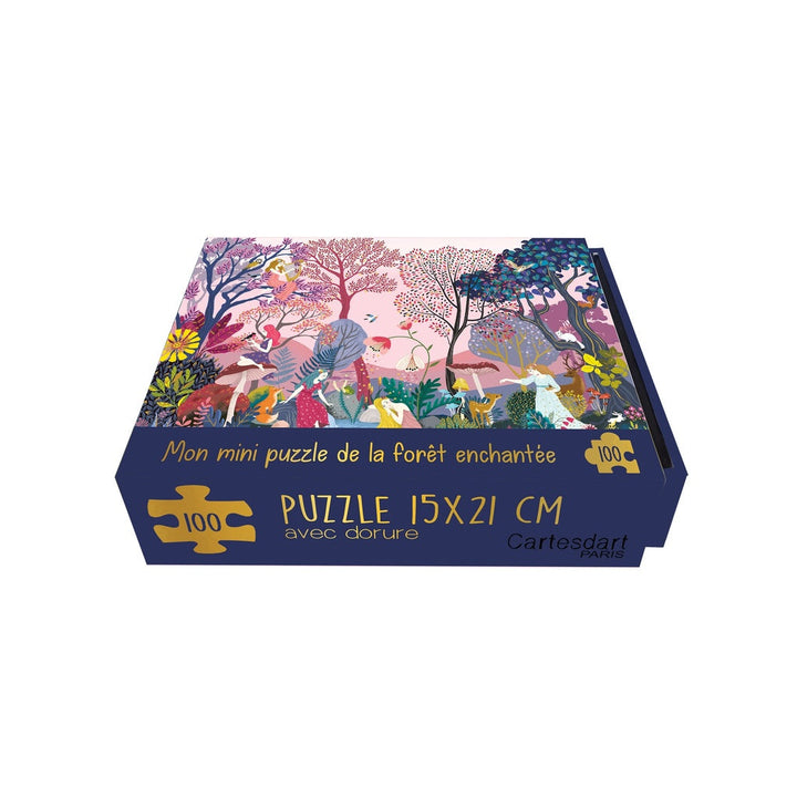 Cartesdart Mini Puzzle Box, Forest, 100 pcs