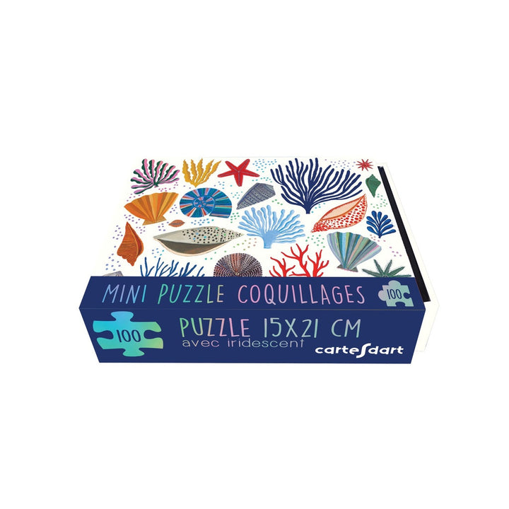 Cartesdart Mini Puzzle Box, Sea Life, 100 pcs