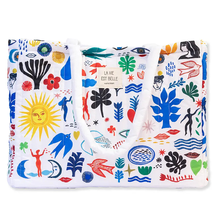 Cartesdart Big Quilted Bag, Iconic