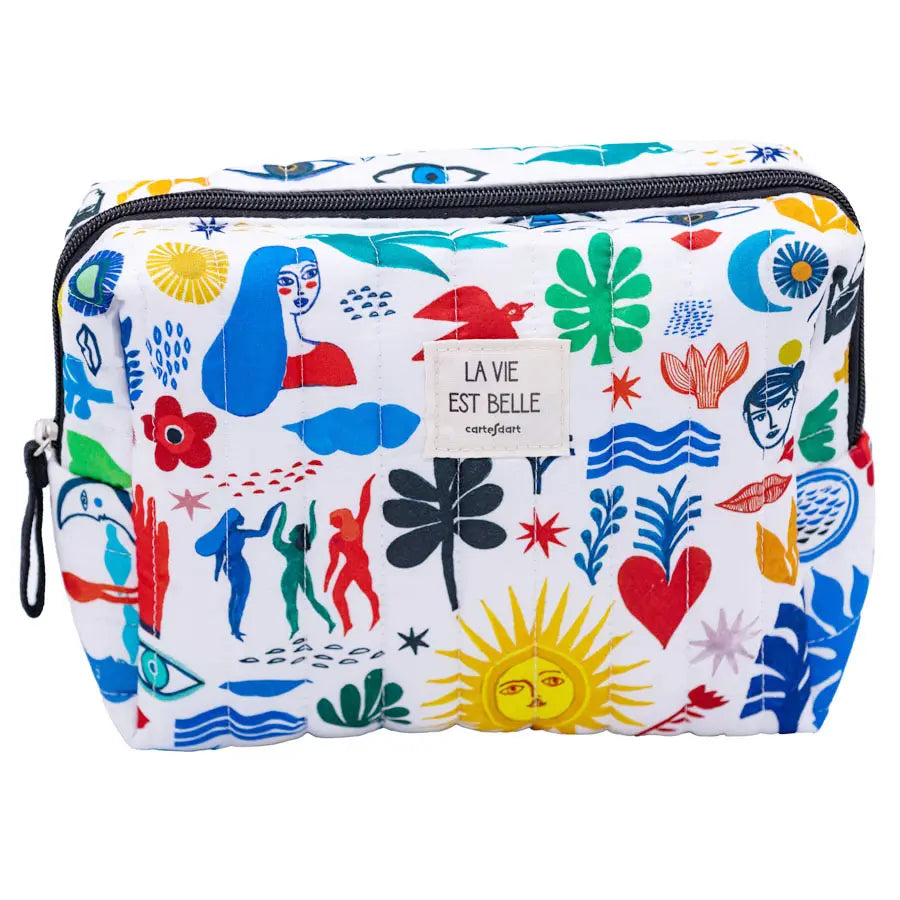 Cartesdart Quilted Travel Case, Iconic