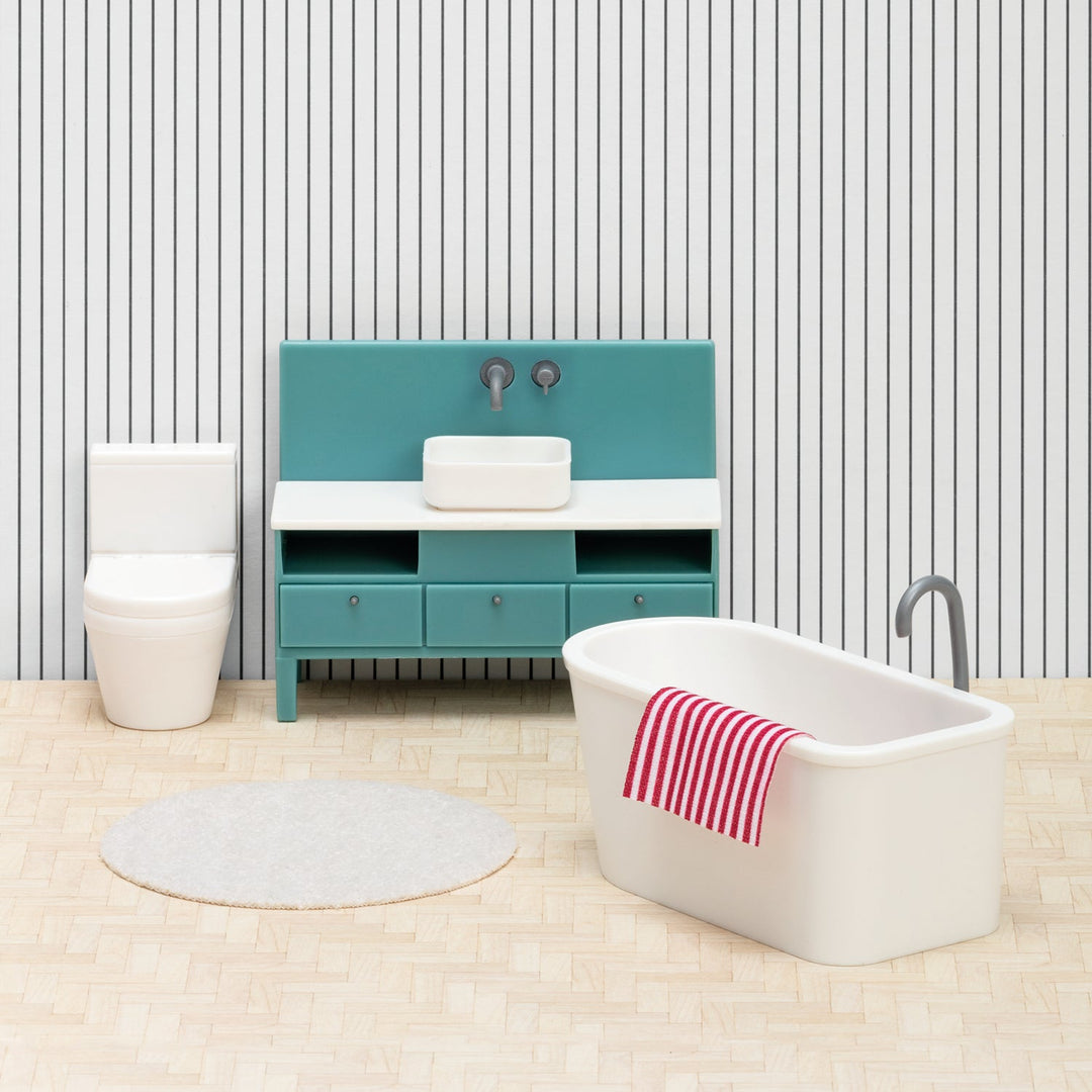 Lundby Basic Bathroom Set