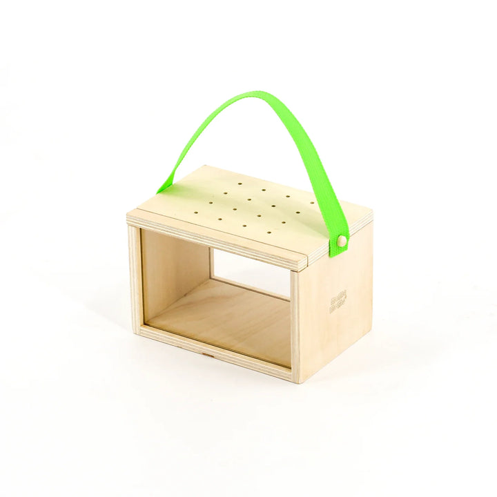 MamaMemo Insect Wooden Bug House with Card