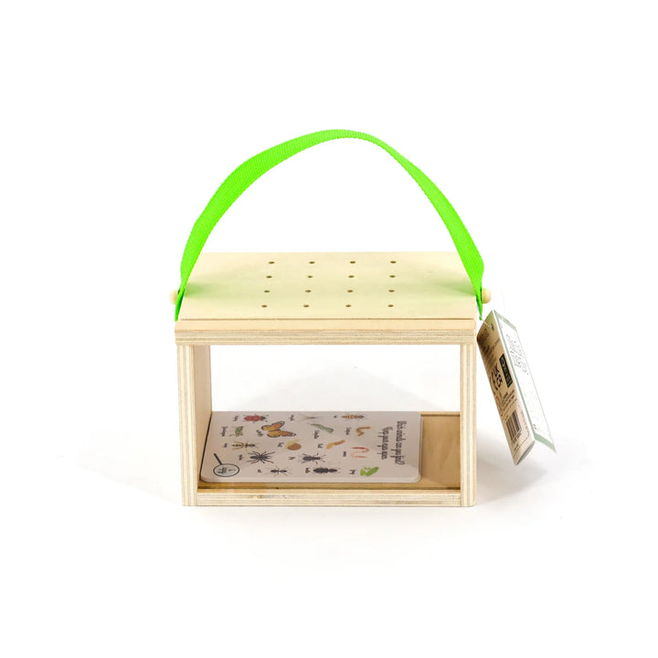 MamaMemo Insect Wooden Bug House with Card
