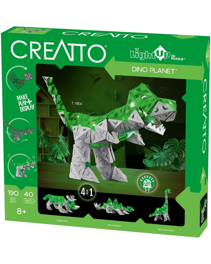 Creatto Dino Planet, 190 pcs