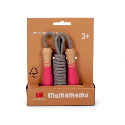 MamaMemo - Skipping Rope - long - Dusty Rose, 2.6 m