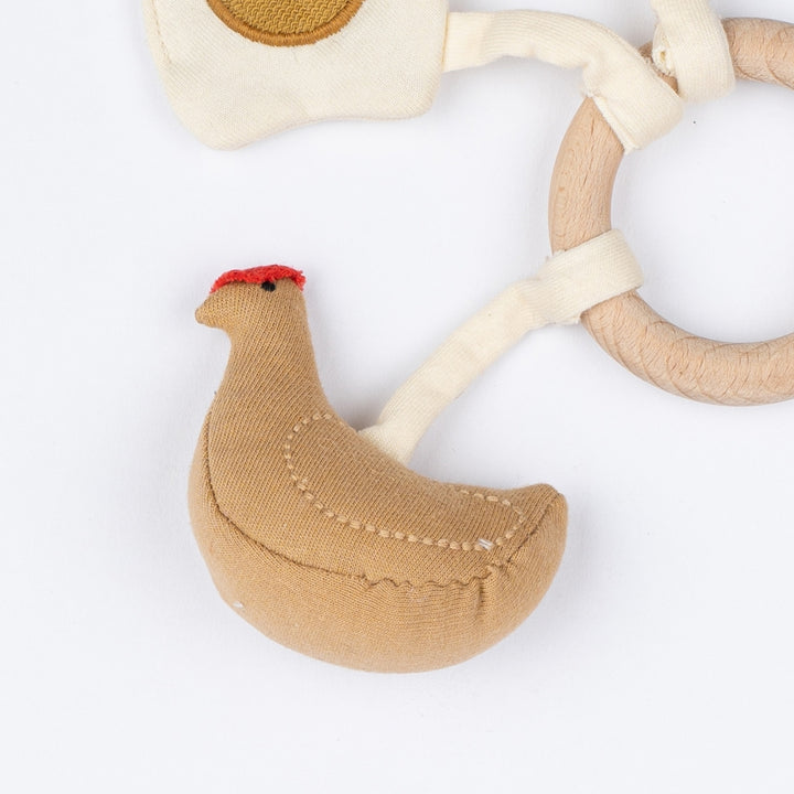 Fabelab - Activity Rattle - Chicken and Egg