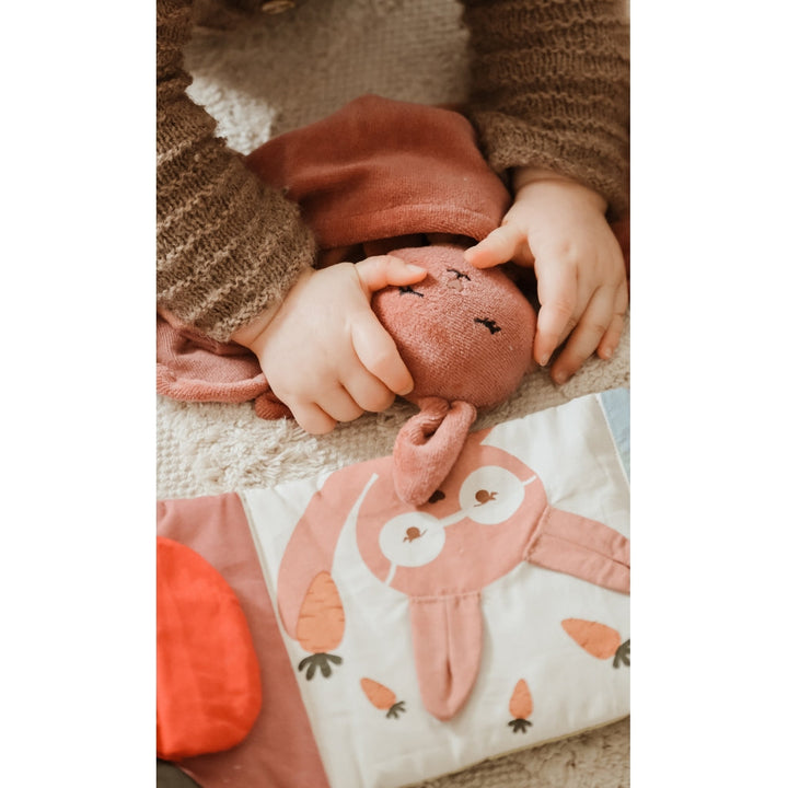 Fabelab Cuddler - Bunny, Ash Rose, 32 cm