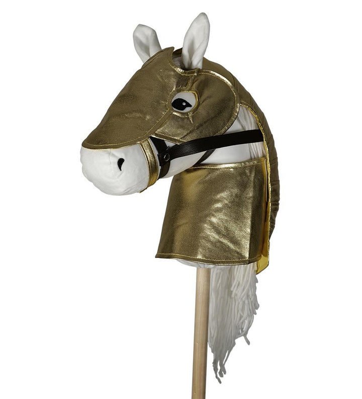 by Astrup Hobby Horse Dress Up - Horse Armour, Gold