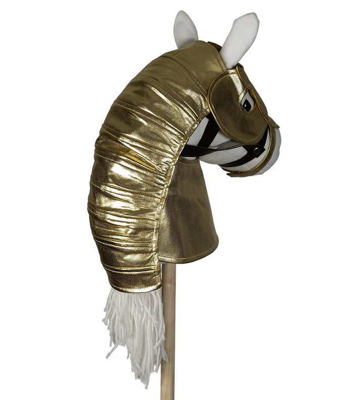 by Astrup Hobby Horse Dress Up - Horse Armour, Gold