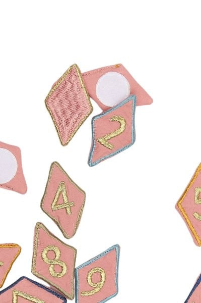 Fabelab Birthday Crown with Numbers 1-10, Rose