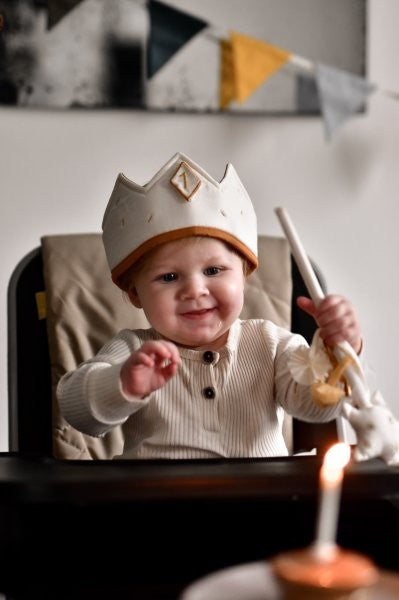 Fabelab Birthday Crown with Numbers 1-10, Blue