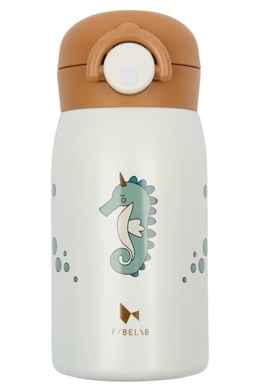 Fabelab - Water Bottle - Seahorse, 320 ml