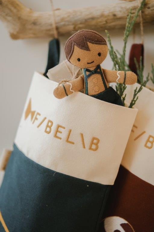 Fabelab - Pocket Friend, Gingerbread Boy, 14 cm