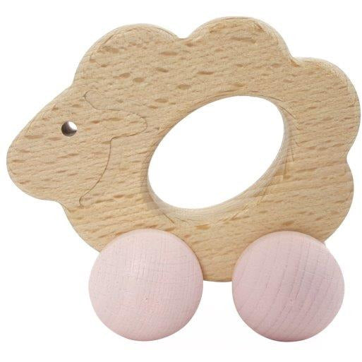 Hess-Spielzeug Rolli Sheep Natural Pink