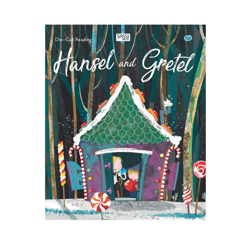 Sassi - Die-Cut, Fairy Tale Book  - Hansel and Gretel