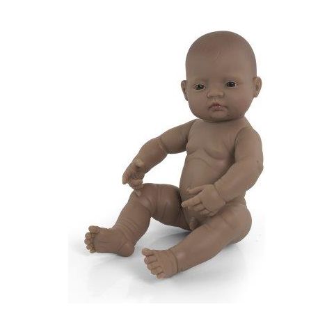Miniland Doll - Latin American Boy, 40 cm (UNDRESSED)