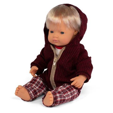 Miniland Clothing Winter Trouser and Jacket Set, 38 cm Doll