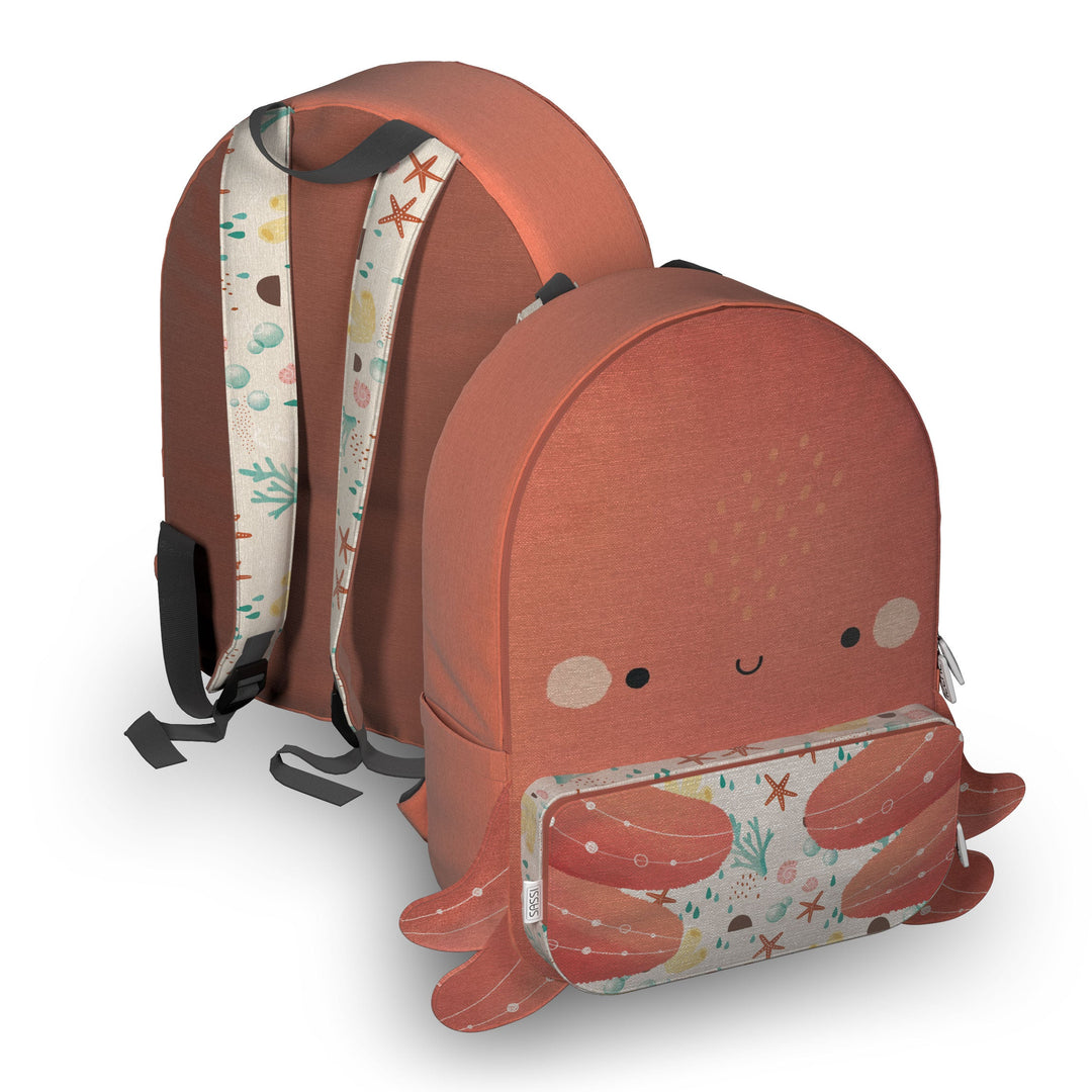 Sassi  A4 Junior Eco Backpack - Slurpy The Octopus