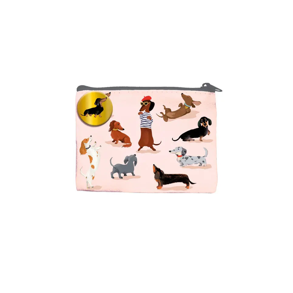 Cartesdart Coin Purse, Dachsunds, 11.5 cm