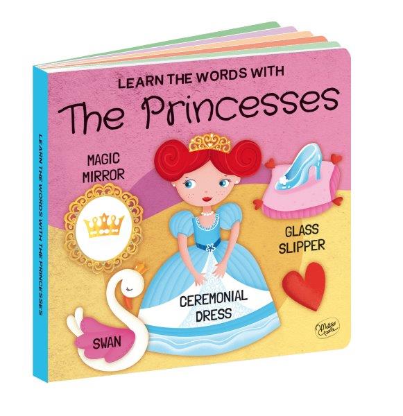 Sassi 3D Puzzle and Book Set - The Princesses, 40 pcs