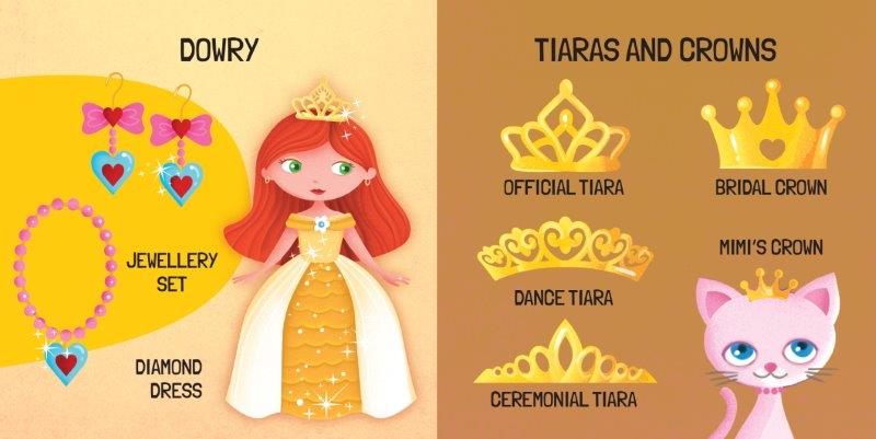 Sassi 3D Puzzle and Book Set - The Princesses, 40 pcs