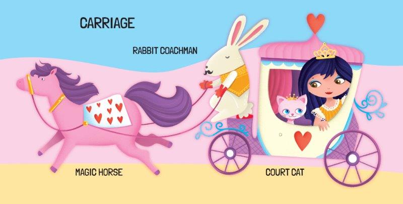 Sassi 3D Puzzle and Book Set - The Princesses, 40 pcs