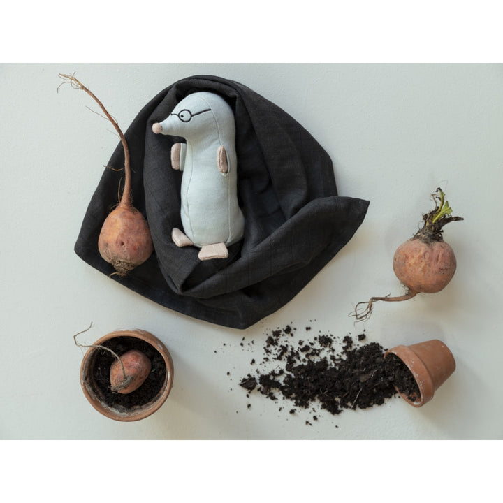 Fabelab Marvin Mole Rattle, 16 cm