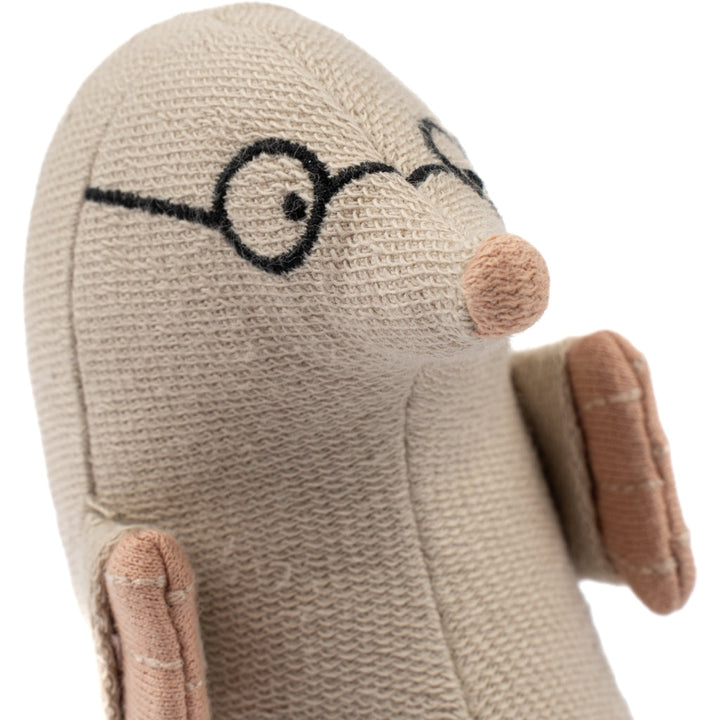 Fabelab Marvin Mole Rattle, 16 cm