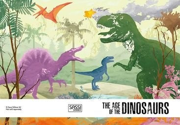 Sassi 3D Assemble and Book - The Age of the Dinosaurs - Stegosaurus