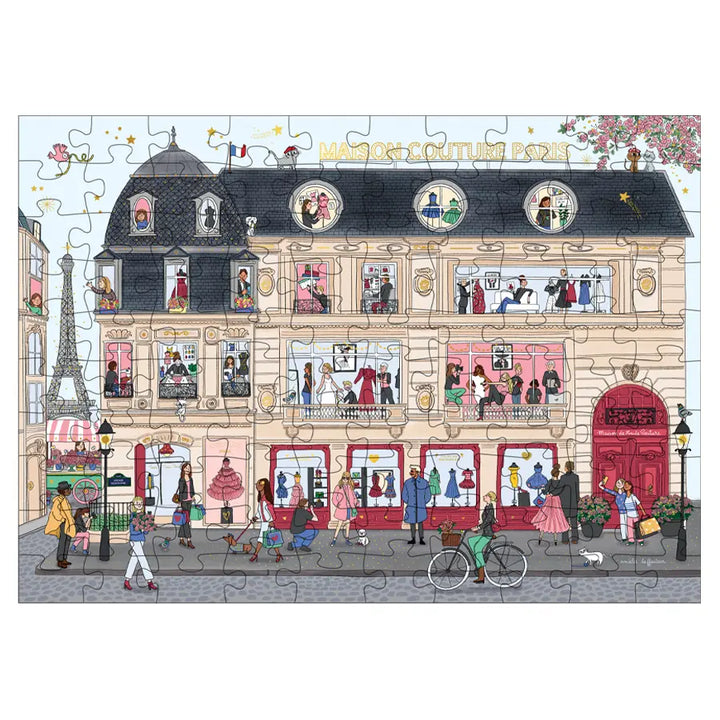 Cartesdart Mini Puzzle Box, Couture House, 100 pcs