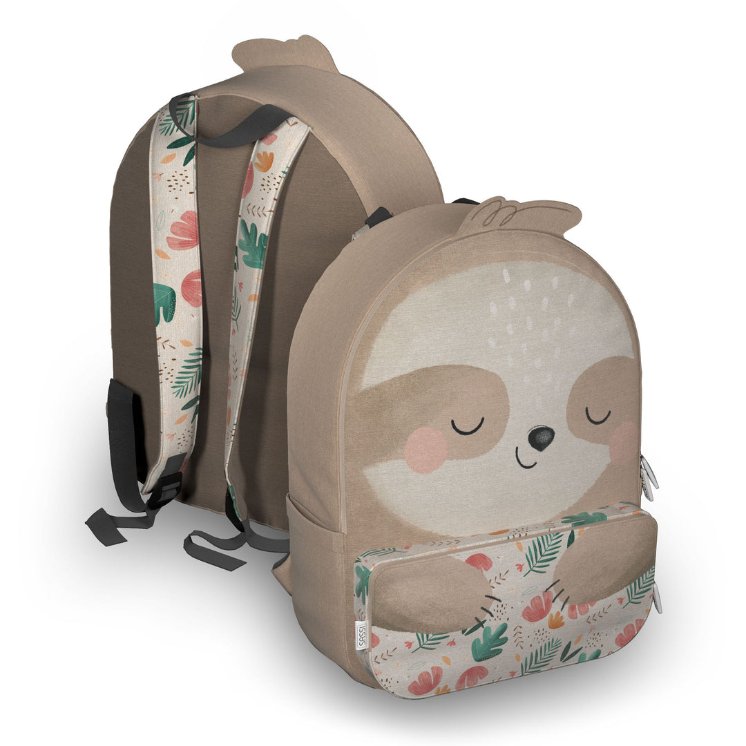 Sassi  A4 Junior Eco Backpack - Gnawy The Sloth