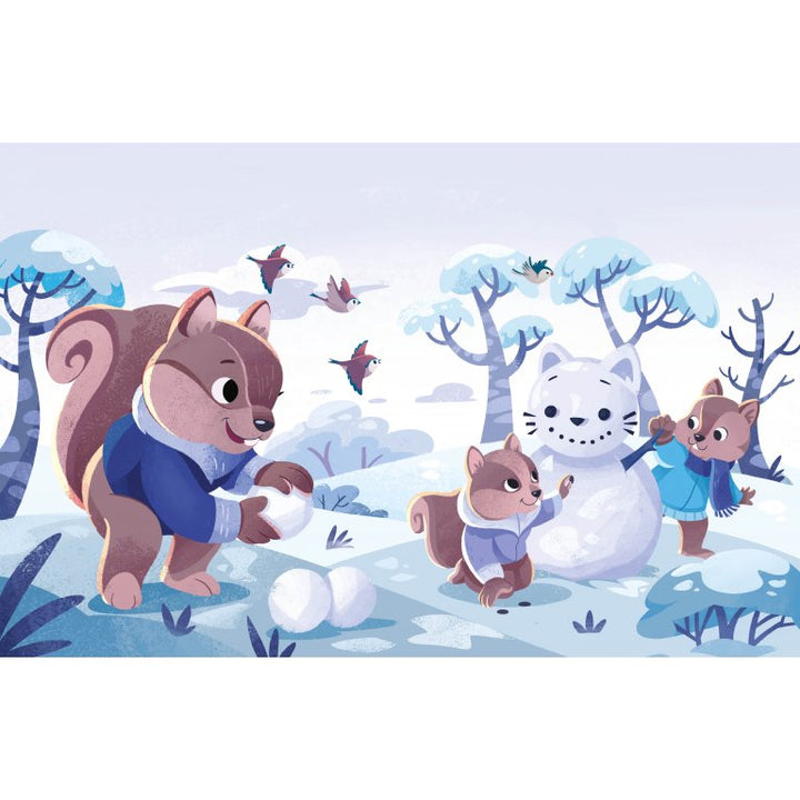 Sassi Free the Colours Reusable Paint Brush Book - Seasons