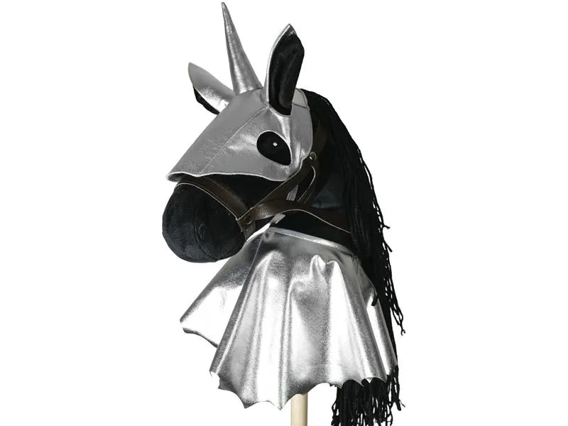 by Astrup Hobby Horse Dress Up - Horse Armour, Silver