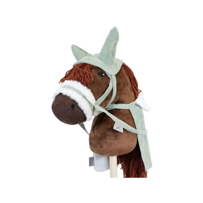 by Astrup Hobby Horse Dress Up - Horse Blanket and Bonnet, Dusty Green