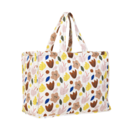 Fabelab - Quilted Weekend Storage Bag - Flowers, 60 cm Default Title