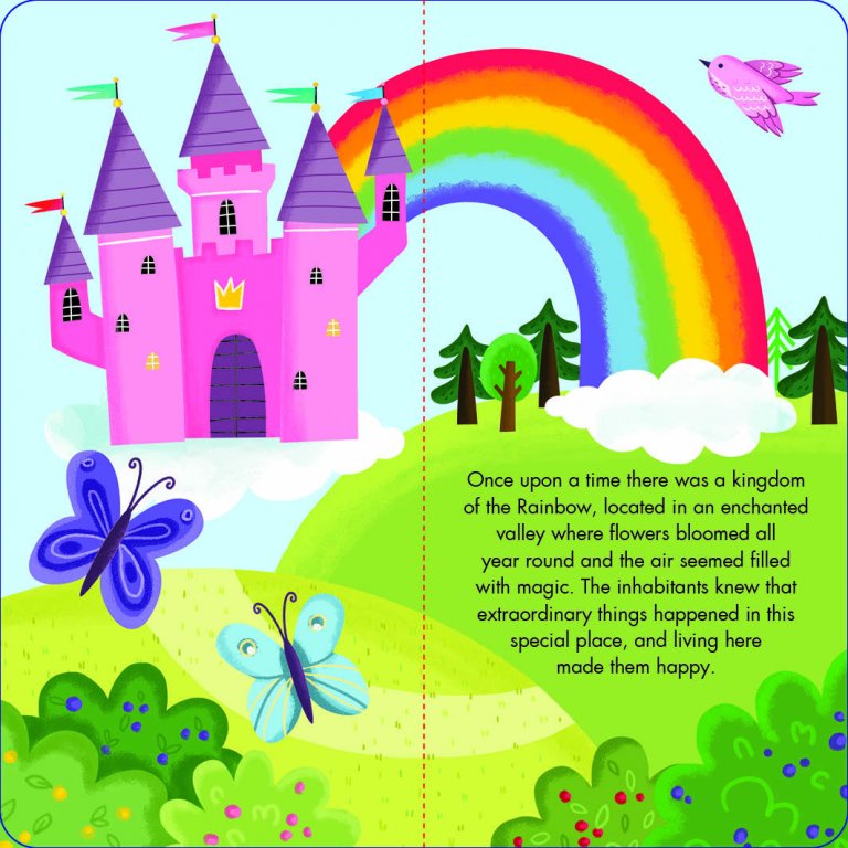 Sassi Fantasy Book and Puzzle - Princesses and Unicorns