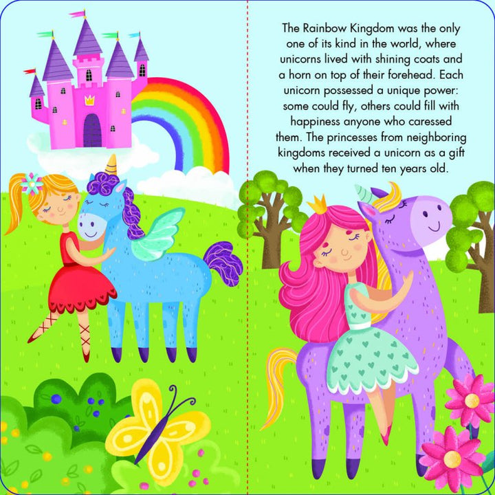 Sassi Fantasy Book and Puzzle - Princesses and Unicorns